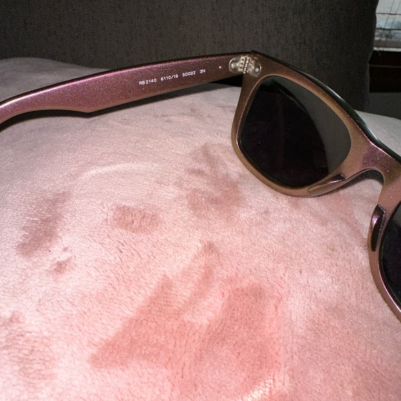 Ray-Ban RB2140 6110/19 Cosmo Collection Jupiter Wayfarer Limited Sunglasses 50mm - Picture 4 of 5